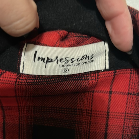 Red Plaid Tunic - Picture 4 of 5